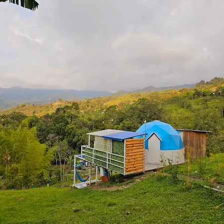 Glamping Y Cabanas Alpina Buga Exterior photo